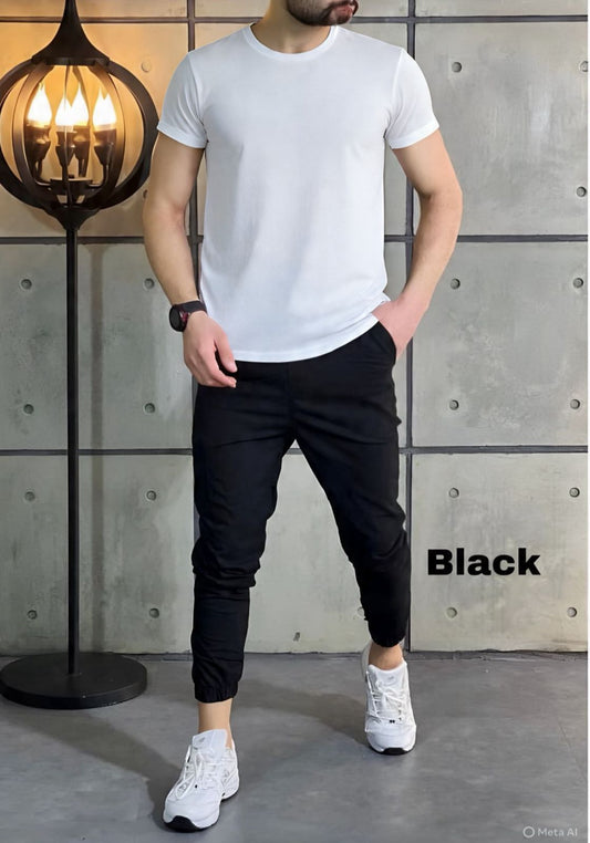 Comfort Combo: Cotton Tee + Joggers at ₹699