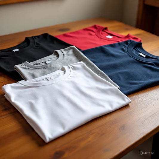 Combo of 5 Pure Cotton T-Shirts – Just ₹1199